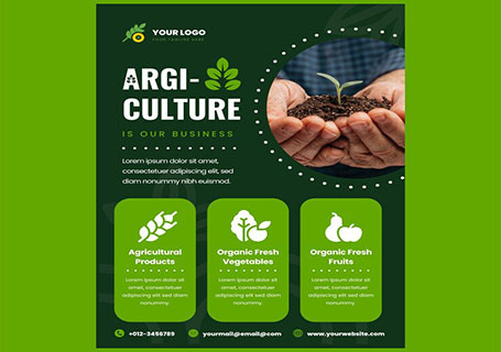 طراحی پوستر کشاورزی